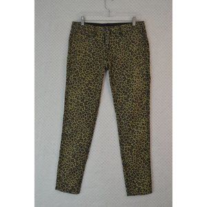 Cult of Individuality Women's 29 Leopard/Slate Gray Teaser Reversable Jeans
